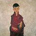 portret Herberta Reinera - Egon Schiele — widok dzieła