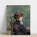 Reprodukcja obrazu Portret Jeanne Wenz - Henri de Toulouse-Lautrec
