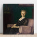 Reprodukcja obrazu portret Luise Bestehorn - Franz von Stuck