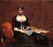 Portret pani Léon Maître - Henri Fantin-Latour — widok dzieła