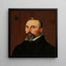 Portret Melchiora Moretusa - Salomon de Bray — oprawiony obraz na ścianie