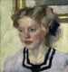 Portret Mina Hasch - Leo Putz — widok dzieła