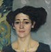 portret damy - Leo Putz — widok dzieła