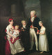 Portret rodziny kupca z Lübeck, Marca André Souchay 1759-1814, jego żony Cornelii 1765-1838 i ich dzieci - Friedrich Carl Gröger — widok dzieła