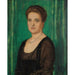 Reprodukcja obrazu Portret kobiety (Martha Butzer) - Franz von Stuck