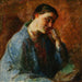 Portret żony artysty Esther Paulsen - Julius Paulsen — aranżacja we wnętrzu