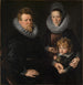 Portret brukselskiego złotnika Roberta Staes, jego żony Anny i ich syna Alberta - Peter Paul Rubens — widok dzieła
