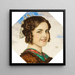 Portret dziewczynki Mary - Franz von Stuck — oprawiony obraz na ścianie