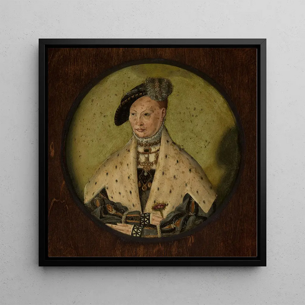 Portrait de la princesse Dorothée, épouse d'Albrecht de Prusse - Jacob Binck