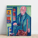 Reprodukcja obrazu Portret doktora Carla Hagemanna - Ernst Ludwig Kirchner