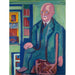 Reprodukcja obrazu Portret doktora Carla Hagemanna - Ernst Ludwig Kirchner