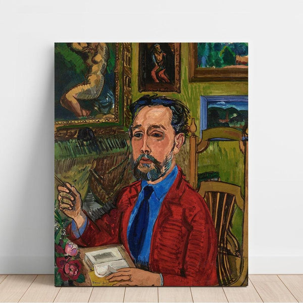 Reprodukcja obrazu Portret Poety Joachima Gasqueta - Raoul Dufy