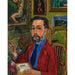 Reprodukcja obrazu Portret Poety Joachima Gasqueta - Raoul Dufy