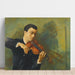 Reprodukcja obrazu portretowy skrzypka Milsteina - Moïse Kisling