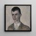 Portret brata artysty Svend Hammershøi - Vilhelm Hammershøi — oprawiony obraz na ścianie