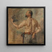 Portret rzeźbiarza Friedricha - Lovis Corinth — oprawiony obraz na ścianie