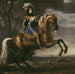 portret konny Karola XI - David Klöcker Ehrenstrahl — aranżacja we wnętrzu