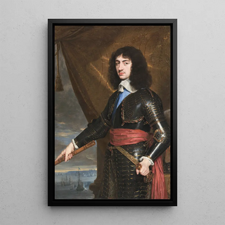 Portret Karola II, króla Anglii, autorstwa Philippe'a de Champaigne'a