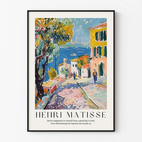Plakat "Chemin dans le Sud de la France" autor Henri Matisse