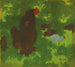 Kura i pisklęta - Pierre Bonnard — widok dzieła