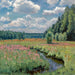 Prairie d'été Pobojka - Stanislav Yulianovich Zhukovsky — aranżacja we wnętrzu