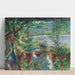 Reprodukcja obrazu Blisko jeziora - Pierre-Auguste Renoir