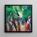 Promenada - August Macke — oprawiony obraz na ścianie