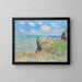 Reprodukcja obrazu Promenada na klifie, Pourville autorstwa Claude Monet