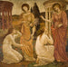 Psyché w sanktuariach Junony i Ceres - Sir Edward Coley Burne-Jones — aranżacja we wnętrzu