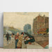 Reprodukcja obrazu Quai Saint Michel - Childe Hassam