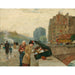 Reprodukcja obrazu Quai Saint Michel - Childe Hassam