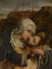 Pietà - Quentin Massys — widok dzieła