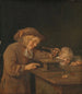 La souricière - Quirijn van Brekelenkam — widok dzieła
