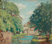 Sentier de halage au bord du canal à New Hope - Rae Sloan Bredin — widok dzieła