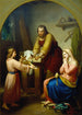 Rodzina Święta - Rafael Flores — widok dzieła