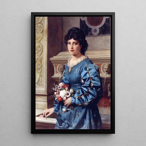 Le Bouquet - Raffaele Giannetti — oprawiony obraz na ścianie