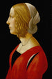 Portret młodej kobiety - Raffaellino del Garbo — widok dzieła