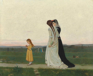 Raffaello Sorbi - The Evening WalkEnvirons of Florence.webp