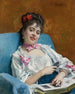 Album rodzinny Aline - Raimundo de Madrazo y Garreta — widok dzieła