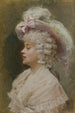 Elegancka dama - Raimundo de Madrazo y Garreta — widok dzieła