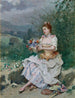 Le Bouquet de fleurs - Raimundo de Madrazo y Garreta — widok dzieła