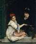 Dziewczęta przy oknie - Raimundo de Madrazo y Garreta — widok dzieła