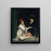 Dziewczęta przy oknie - Raimundo de Madrazo y Garreta — oprawiony obraz na ścianie