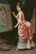 Model robienia głupstw - Raimundo de Madrazo y Garreta — widok dzieła