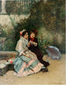 La Lettre - Raimundo de Madrazo y Garreta — widok dzieła
