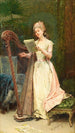 La répétition - Raimundo de Madrazo y Garreta — widok dzieła