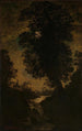 Spadająca woda w świetle księżyca - Ralph Albert Blakelock — widok dzieła