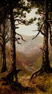 Krajobraz Adirondacków - Ralph Albert Blakelock — widok dzieła
