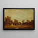 obozowiska o zachodzie słońca - Ralph Albert Blakelock — oprawiony obraz na ścianie