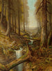 Wnętrze lasu - Ralph Albert Blakelock — widok dzieła